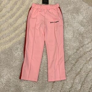 Palm Angels Pink & Red Striped Tracksuit Pants Men’s size Large
